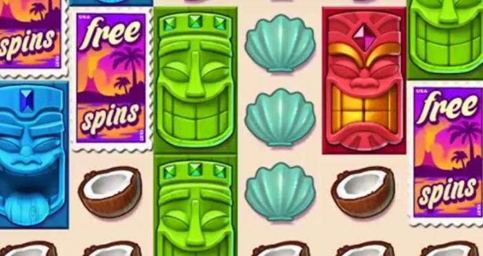 Aloha NetEnt Online-Casino Spielautomat mit Freispiele